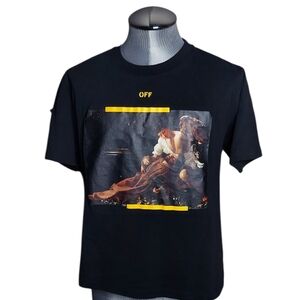 OFF WHITE | Virgil Abloh | Arrow Caravaggio St. Francis | Skate Slim Tee |